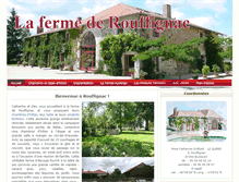 Tablet Screenshot of ferme-de-rouffignac.fr